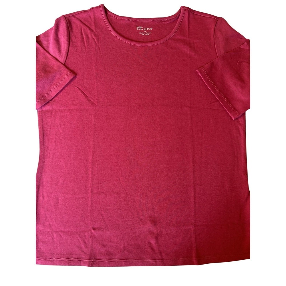 NWT The Tog Shop Light Berry Pink Women's Top Shirt Size Medium - Picture 4 of 6